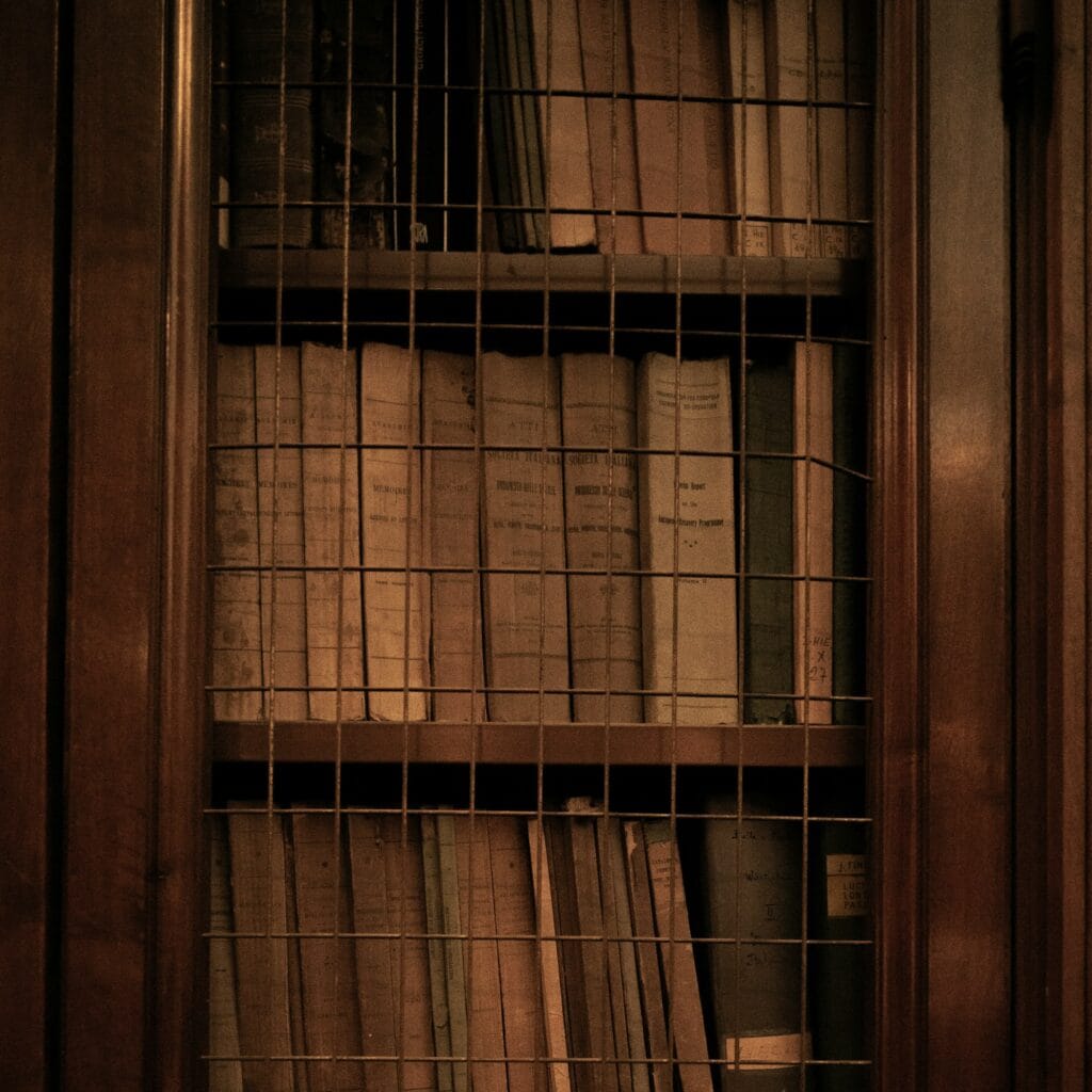 Vintage bookshelves for IGCSE Mathematics study habits article